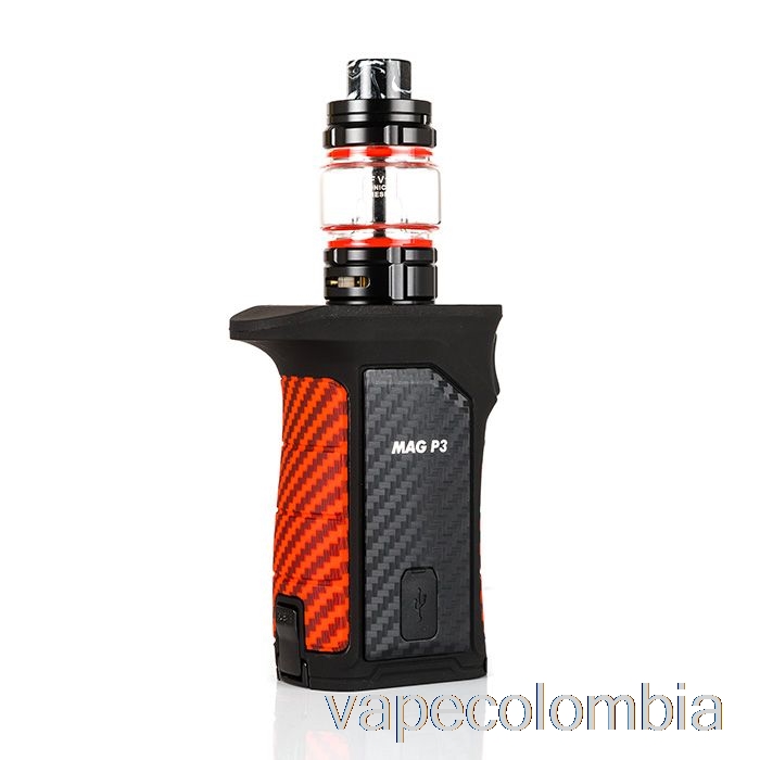 Vape Recargable Smok Mag P3 230w & Tfv16 Kit De Inicio Negro / Rojo